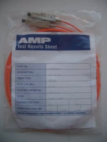 LWL AMP Kabel Lichtwellenleiter Sc Stecker 2 m