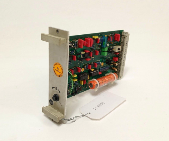 Samson Samsomatic 1180-3568 Insert Control Card