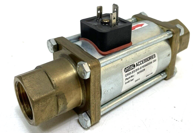 Hydac CX03-2/2-D/C-2/10/040/034 V24 Coaxial Valve 2/2 Way Coaxial Valve
