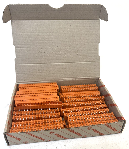 50 x موصلات Weidmüller 1147740000 SL 5.08HC/16/90G 3.2SN OR BX 300V