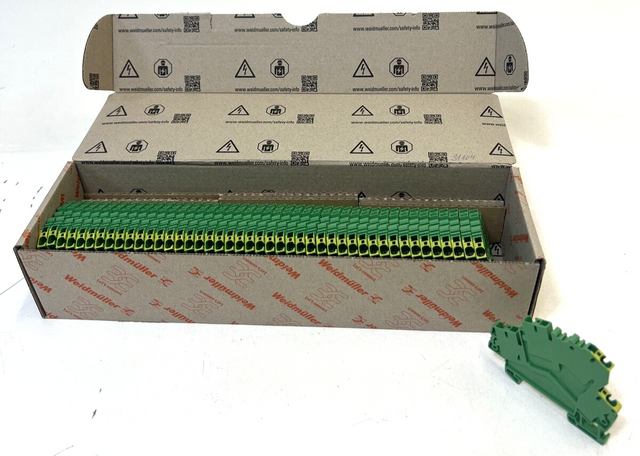 45 x Weidmüller Клеммная колодка 8671050000 ZDK 4-2 PE