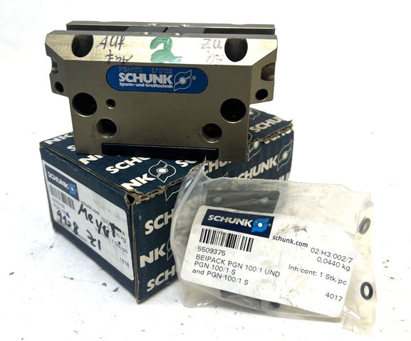 Schunk, PGN100, 370102, 2-пальцевый параллельный захват, пневматический, захват, с OVP