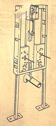 Geberit Kombifix-Leichtbau 457.218.00.1.02, Urinalelement Universal