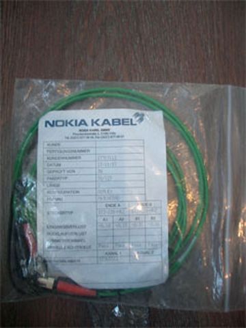 Оптоволоконный кабель Nokia, оптическое волокно, разъём ST/SC, 2 M.