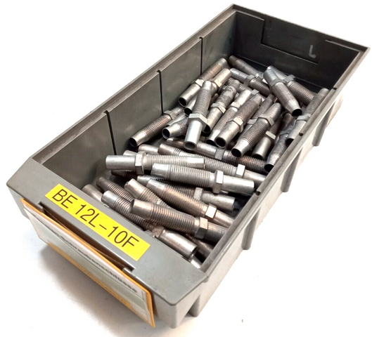 50x Screw Nipple BE 12-L-10F Tecalan 41263281