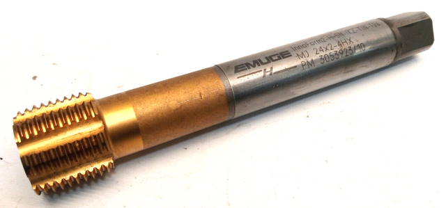 Emuge InnoForm 2-H-SN-IKZ-TIN-T26 Thread Tap MJ 24x2-4HX Drill Ø24