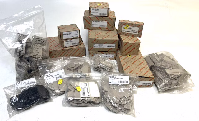 Posten Weidmüller, Klemmen, Durchgangsklemme, Elektromaterial, Elektro Zubehör