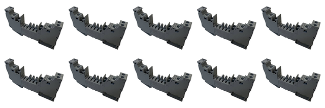 10 x Phoenix Contact CB 1/10-1/10 UT-BE, 2801305, Base element incl. OVP