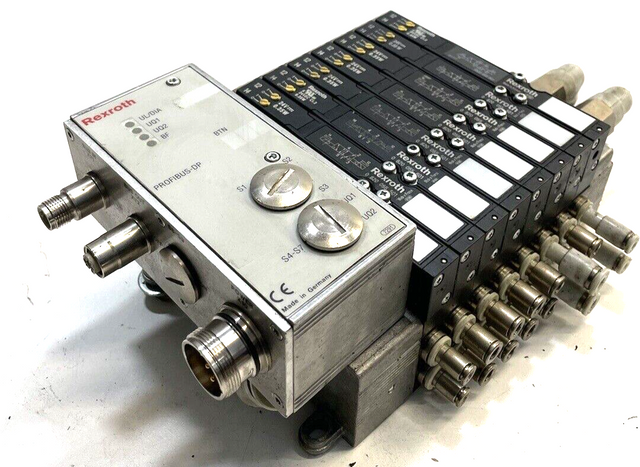 Остров клапанов Rexroth Bosch RMV-DP/F 1827030166-111 + 8x клапан 0 820 055 501