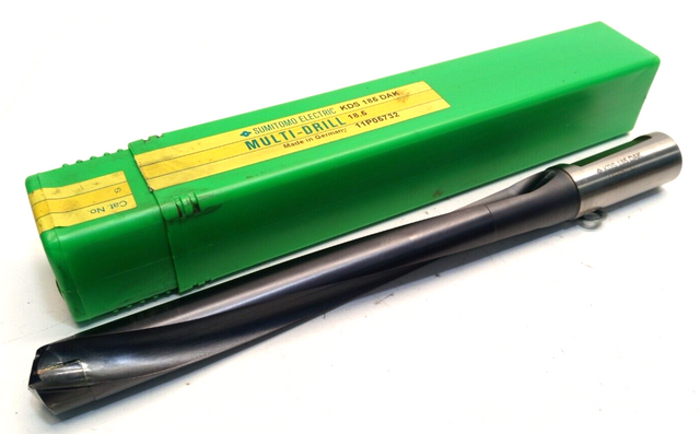 Многофункциональное сверло Sumitomo Ø18.5 KDS 185 DAK 11P05732 с каналом подачи СОЖ
