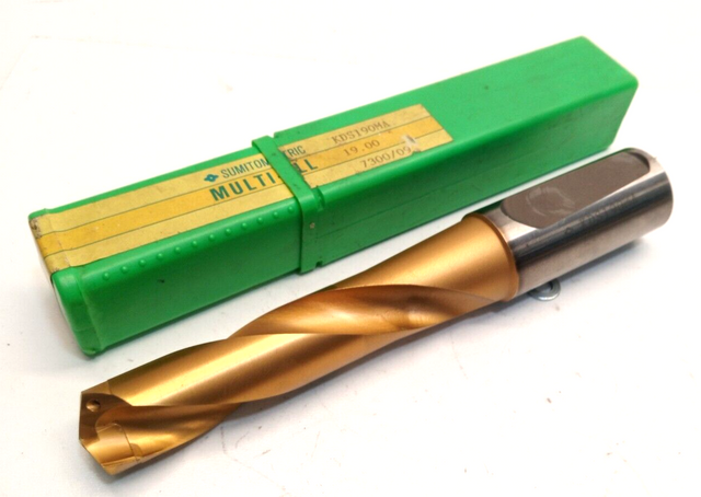 Сверло Sumitomo Multi-Drill Ø 19 KDS190MA 7300/09 с каналом для охлаждающей жидкости