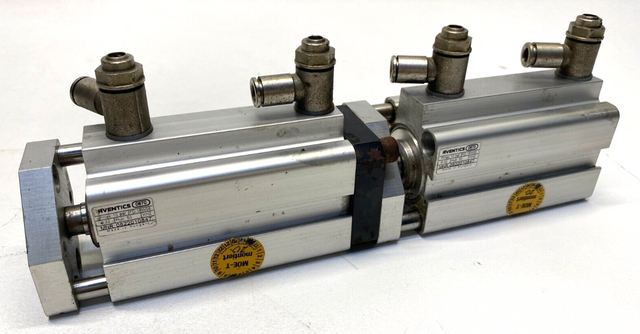 2x Aventics Pneumatic Cylinder 0822010847