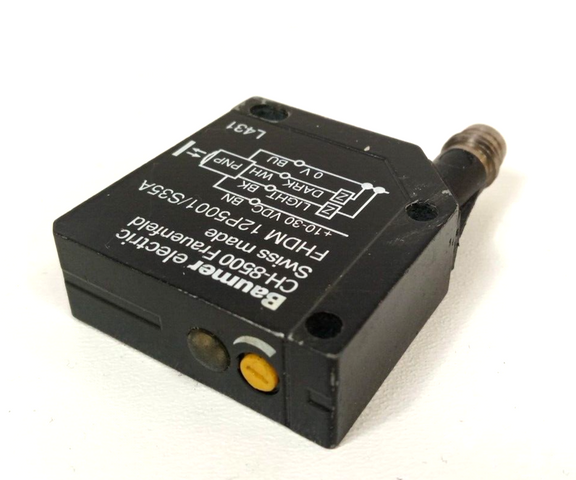 BAUMER ELECTRIC FHDM 12P5001/S35A / FHDM12P5001S35A Light Sensor