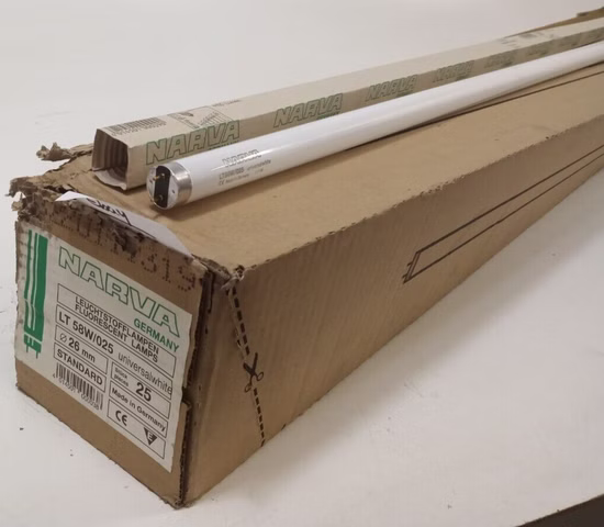 17x NARVA Leuchtstoffröhren LT58W/025 Universal White Weiß Lampe
