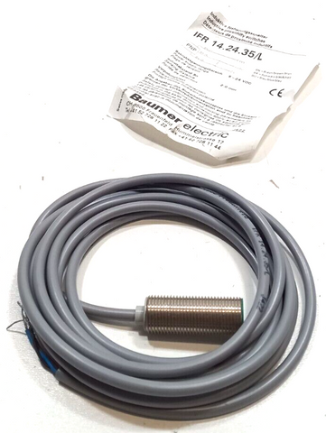 Baumer Electric Sensor IFR 14.24.35/L Inductive Proximity Switch 142435L