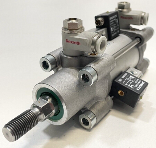 Rexroth 0822341001 أسطوانة ربط + 2x 0830100469 مستشعر Ø40 سكتة: 25 TRB