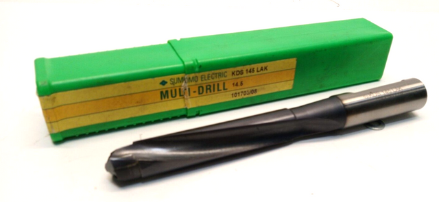 SUMITOMO 14.5 مم مثاقب MULTI-DRILL ملحومة بالماس KDS 145LAK
