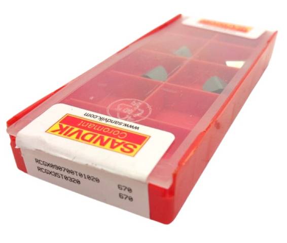 4x SANDVIK ceramic inserts RCGX35T0320 670