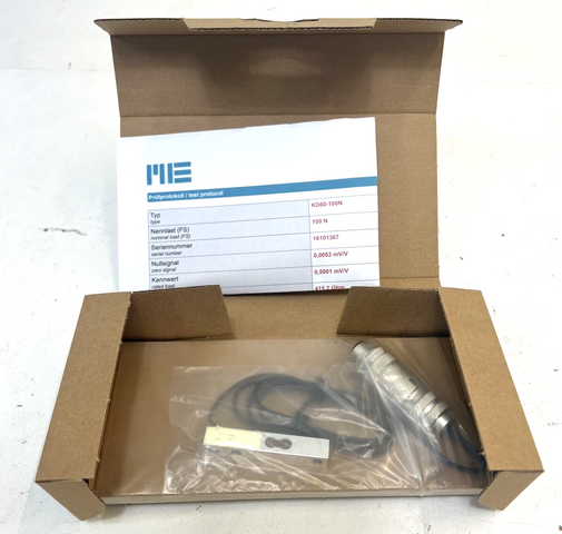 ME-Measurement Systems, датчик силы KD60 100N, датчик, 16101367