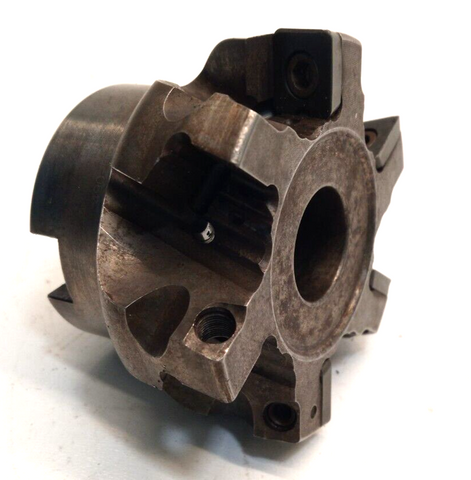 آلة صنفرة Sandvik 490R-1404 11,700 RPM قاطع مسطح رأس الحفر قاطع ذو شفرات قابلة للتبديل