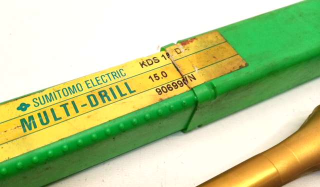SUMITOMO KDS 150 DA 15mm MULTI-DRILLs ملحومة بالماس مثاقب ملحومة بالماس Ø15.00