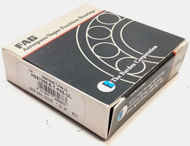 FAG/Schaeffler Technologies HSS7005-E-T-P4S-UL High Speed Spindle Bearing