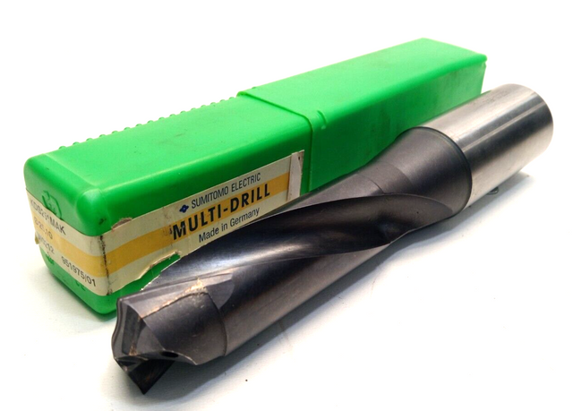 SUMITOMO KDS 251 MAK Ø25,10 mm MULTI-DRILL قاطع كربيد مع تبريد داخلي