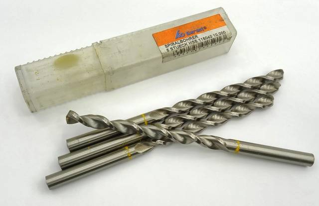 Garant Spiral Drill Long HSS Ø10mm No.116040 – 5x