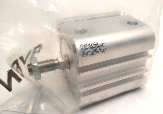 Aventics Rexroth Compact Cylinder 0822394202 KPZ 040-15 Pmax: 10 Bar Cylinder