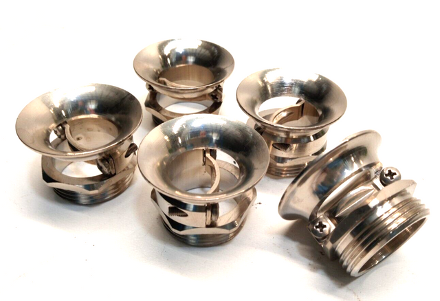 5x Trumpet Gland Cable Fitting Bend Protector M25