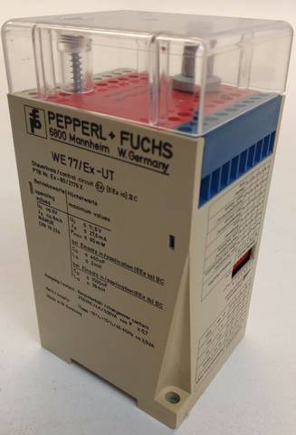 Pepperl + Fuchs Isolating Switching Amplifier WE 77/EX-UT Control Circuit