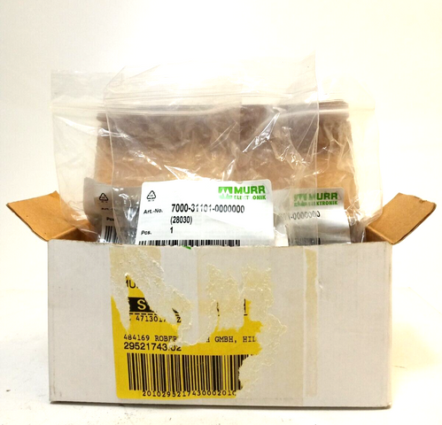 MURR ELEKTRONIK 7000-31101 قابس 18 مم – 3 قطع