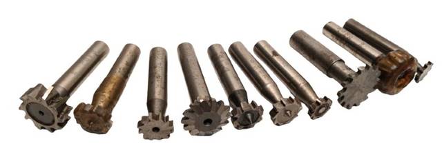 10x HSS HSSE Angle End Mills End Mills Cutters Slot Cutters
