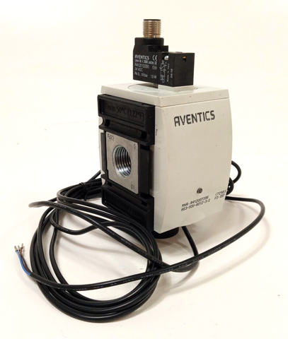 Bosch Rexroth Aventics R412007398 Solenoid Valve Electrical AS3-SOV-G012-3/2..Valve