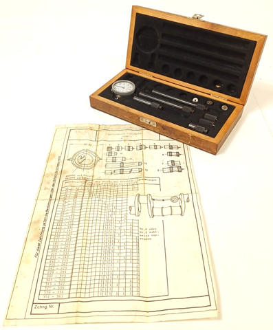 Gustav Mühle K.-G. Устройство для проверки коленчатых валов 4400, измерительный прибор для коленчатых валов с точностью 0,01 mm