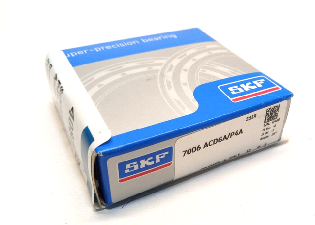 Подшипник шпинделя 7006 ACDGA/P4A Ø30x55x13 mm