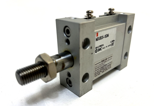 SMC MDUB25-15DM, MAX.PRESS. 0.7MPa, أسطوانة هواء مضغوط, أسطوانة