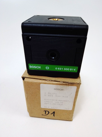 Bosch 0 821 300 914 обратный клапан 0821300914 NL4 G1/2