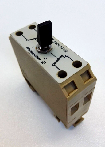 Weidmüller EGT 800229 06 Switch Component Fuse
