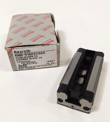 Rexroth R162311320 Guide Wagon Ball Bearing Carriage CS B.Runner Block CS