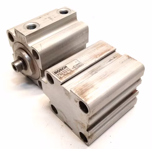 2x Emerson Aventics Kurzhubzylinder 0822010654 Serie KHZ Ø40 Hub:25