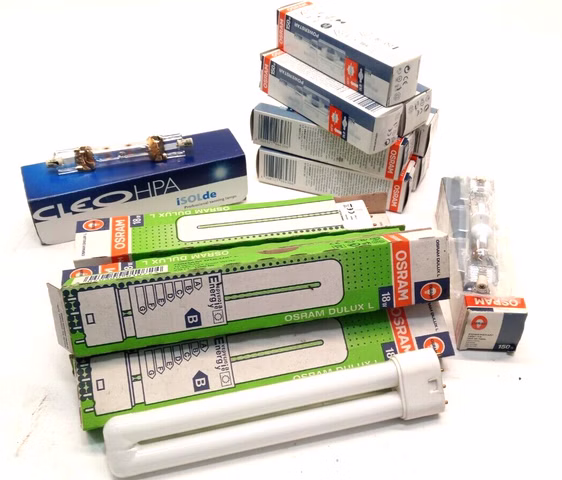 Posten Birnen Leuchtmittel Osram Dulux Cleo HPA iSOLde Osram RX7s-24 / 15 Stück
