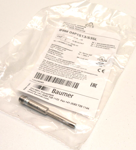 Baumer Proximity Switch IFRM 04P1513/S35L