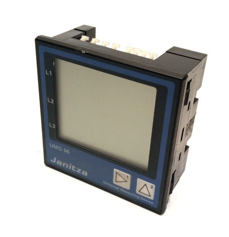 Janitza UMG 96, 196-275 VAC 45-65Hz Universal Measuring Device Energy Meter