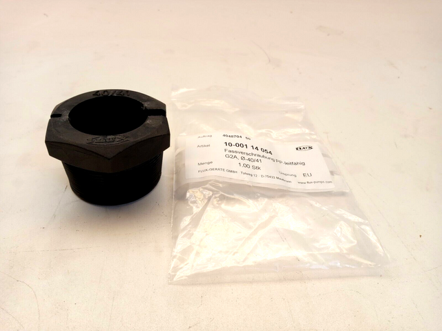 Flux 10-001 14 054 Фитинг для барабана G2A PP-проводящий, 001 14 054, 40/41mm