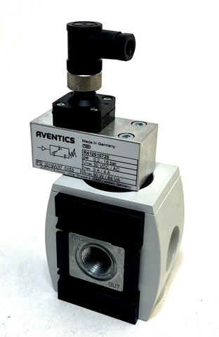 Aventics, R412010720 + R412007251, Pressure Switch + Distributor, AS3-DIS-6012-NC3