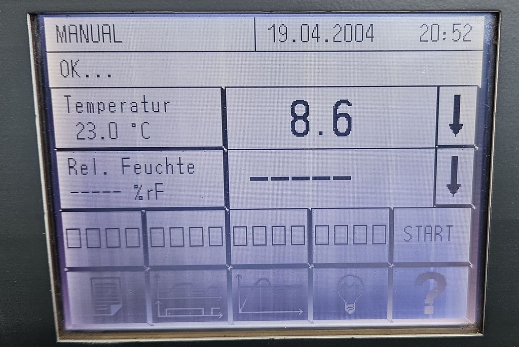 WEISS WK-1000/70 Klimaprüfschrank für Temperatur