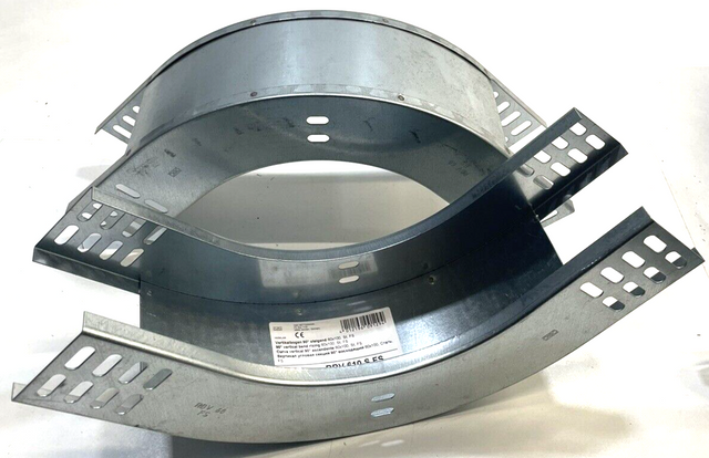2x OBO BETTERMANN قوس كابل 90° قوس عمودي RBV610SFS 60x100mm R=180mm