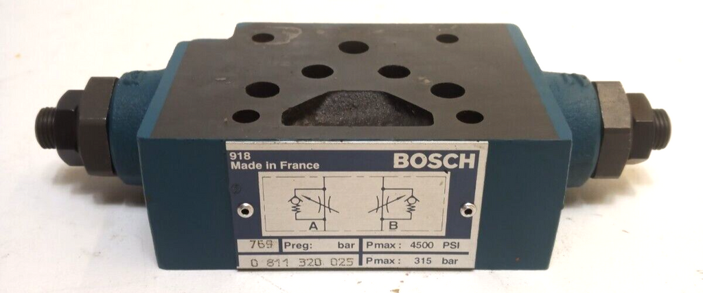 Bosch Hydraulik, Drosselventil, einstellbar Ventil