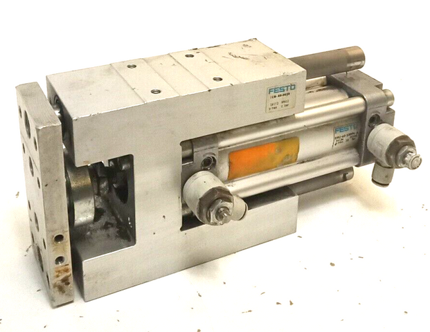 Festo Cylinder, pneumatic, DNU-40-50-PPV-A, 14134 + Festo, FEN-40-0050